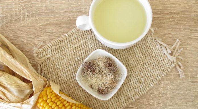 corn silk tea - mısır püskülü çayı